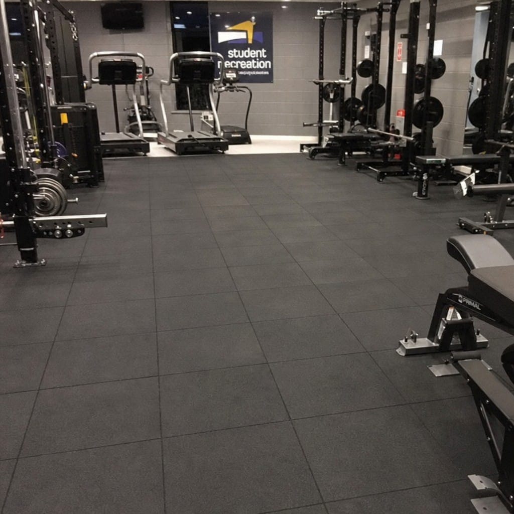 Customer photo review of Interlocking Gym Tiles UK | 17mm Rubber Gym Mats | 80kg Drop Rated