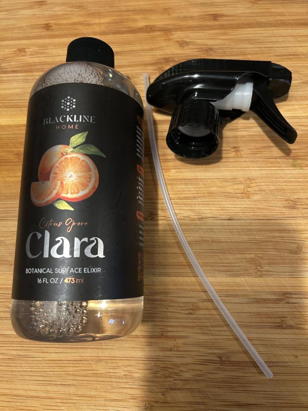 Customer photo review of BLACKLINE® CLARA PLANT-BASED HOME CLEANER
