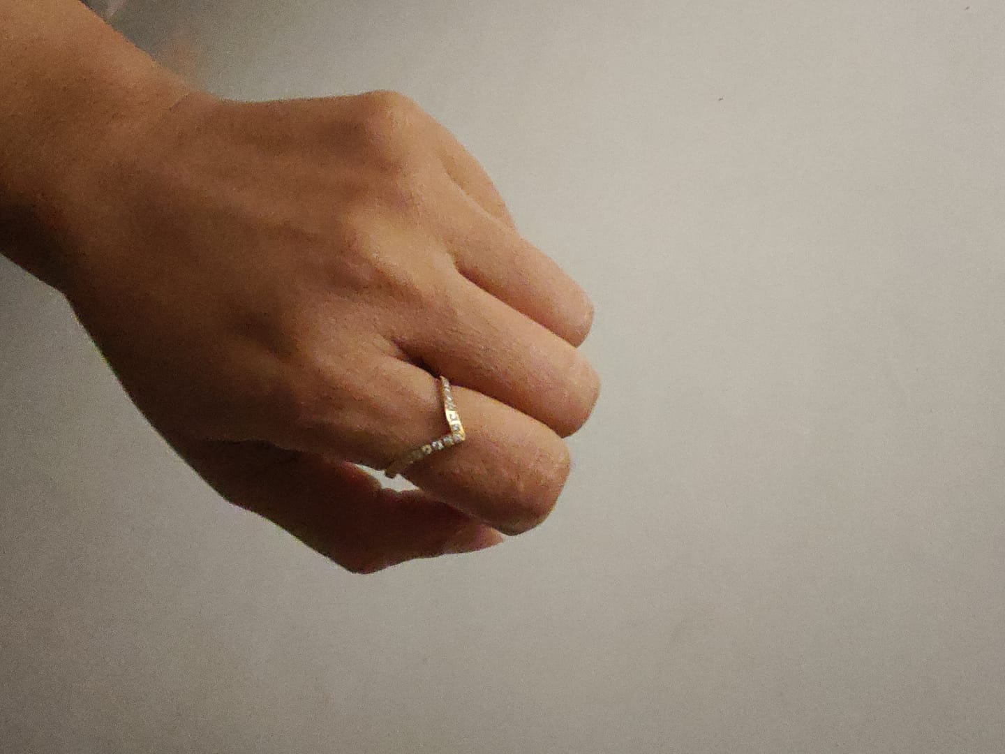 Customer photo review of Chevron Ring