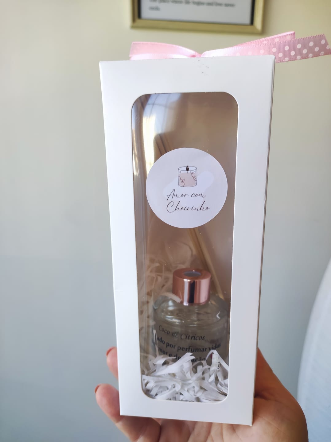 Customer photo review of Varillas de ratán