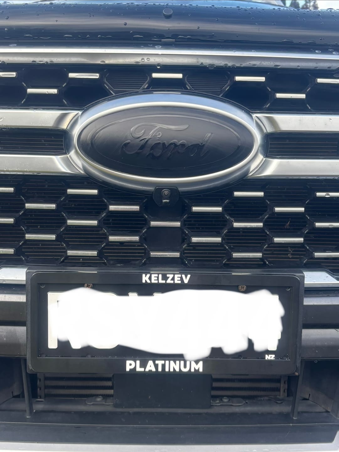 Customer photo review of Custom Plate Frames