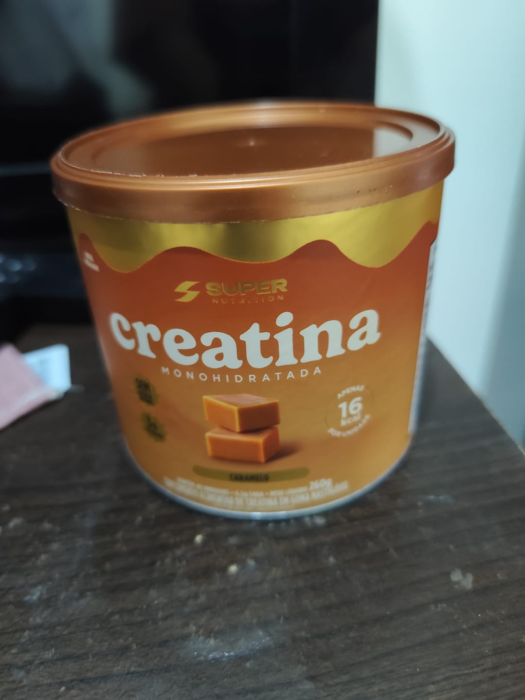 Customer photo review of Caramelo Creatina