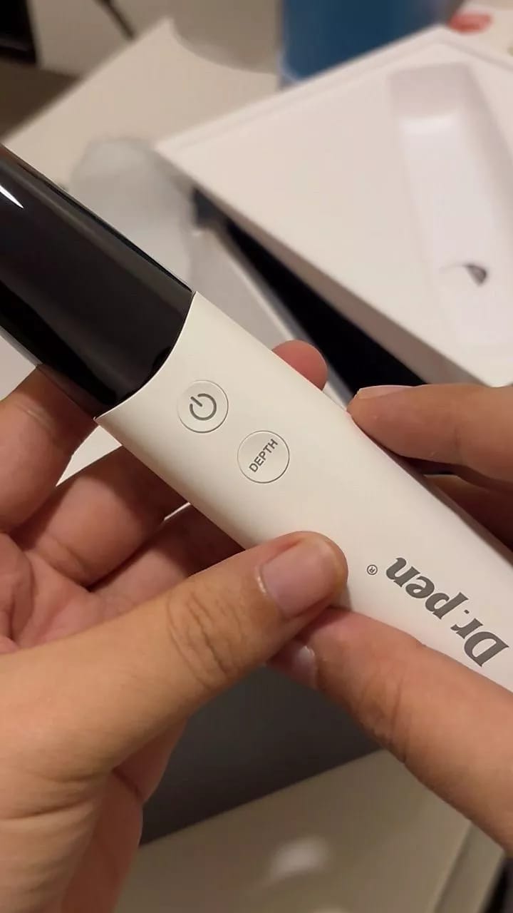 Customer photo review of Dr. Pen M9 Microneedling Pen