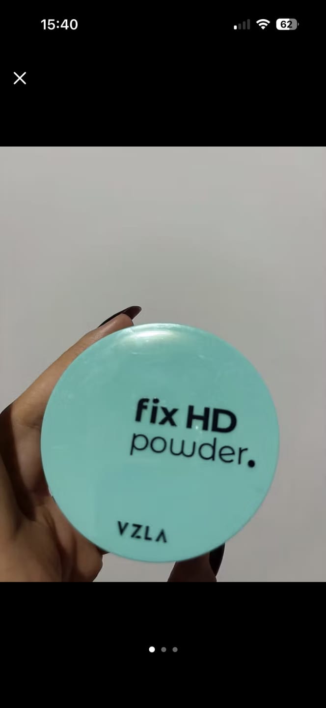 Customer photo review of Fix HD Powder - Vizzela