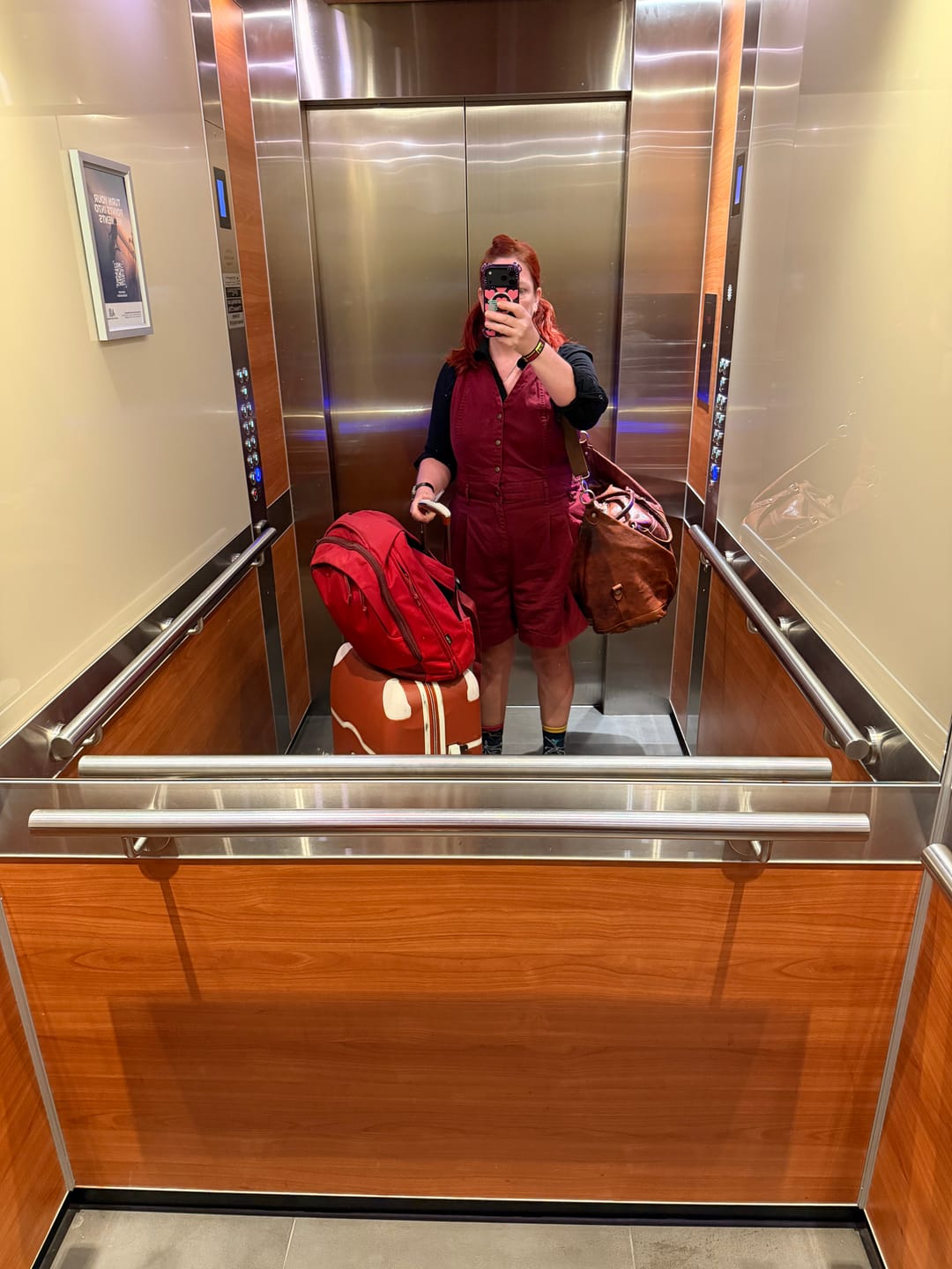 Customer photo review of Cropped Roper Suit - Burgundy