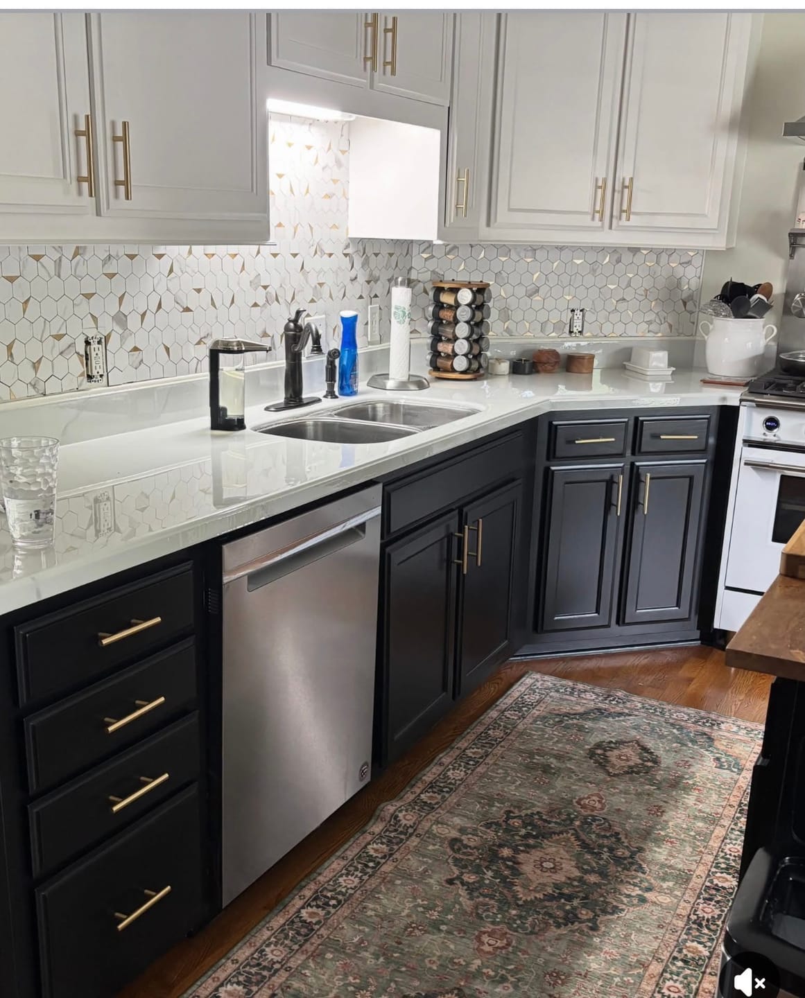 Customer photo review of Miracle Kitchen Cabinet Kit