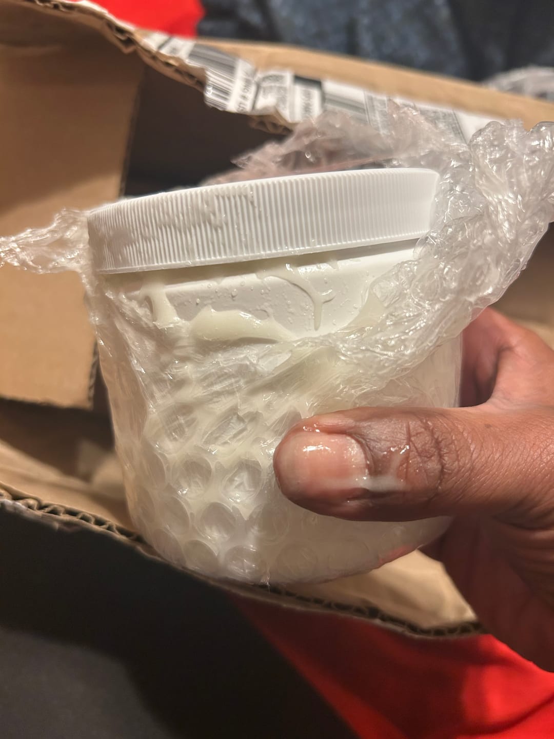 Customer photo review of Growth & Hydration Combo