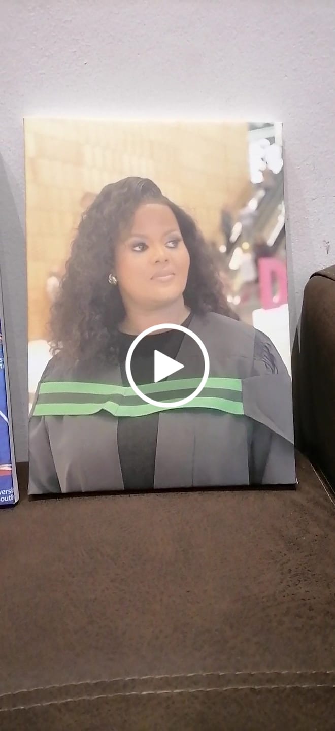 Customer video review of 3 x A4 Canvas Combo