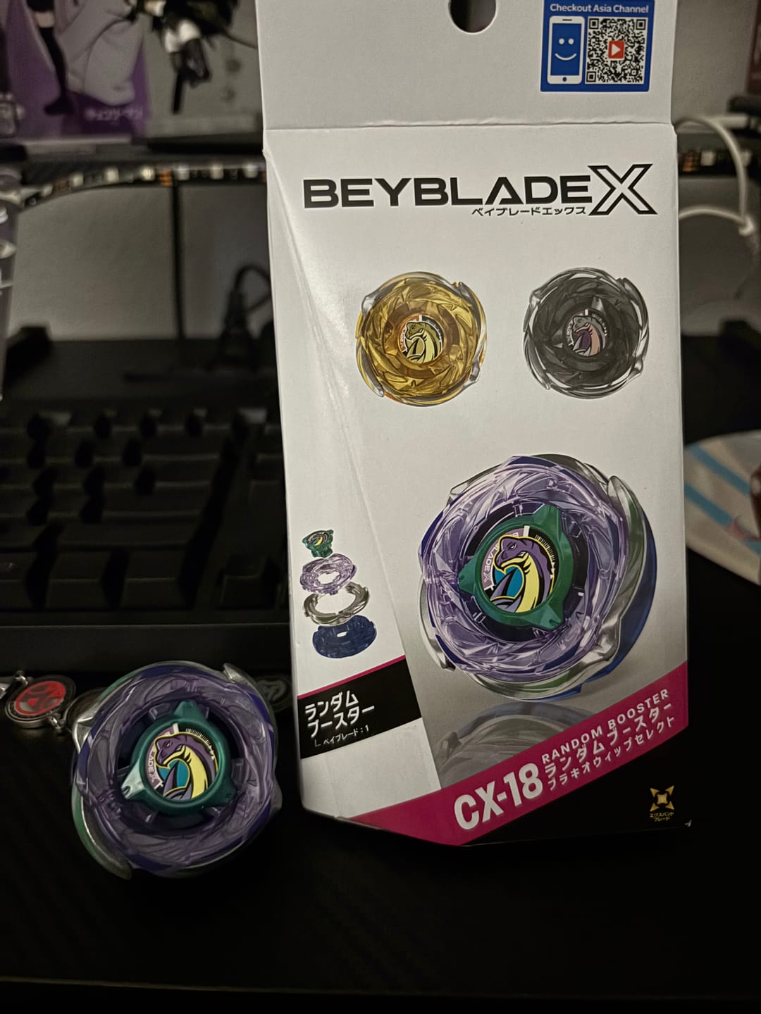 Customer photo review of [Pre-Order] Takara Tomy Beyblade X CX-18 Full Set BrachioWhip