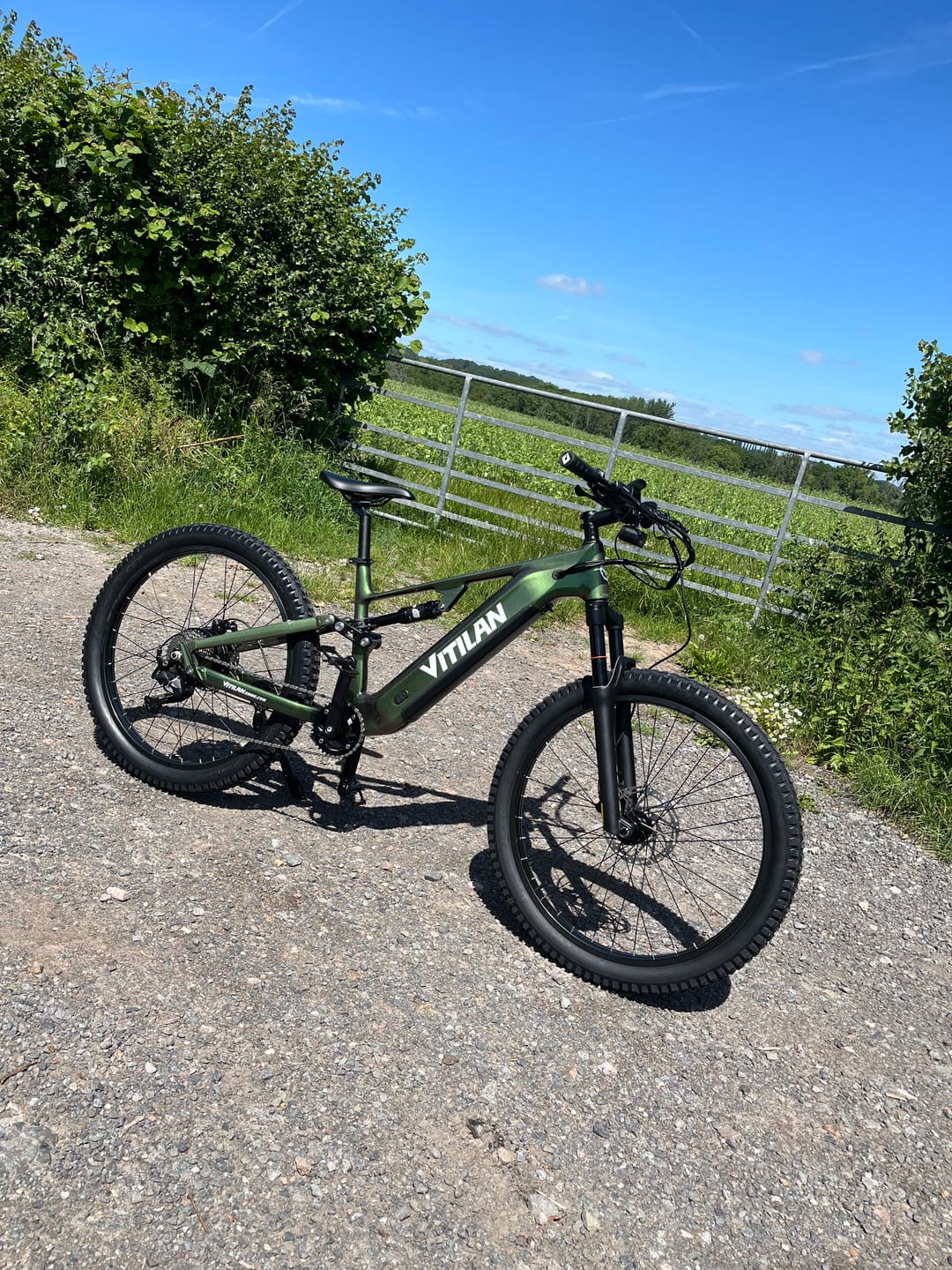 Customer photo review of M5 Full Suspension All-Terrain Mountain E-bike