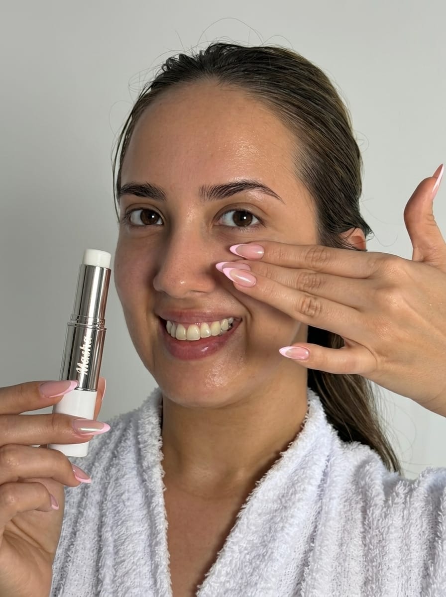 Customer photo review of Color Changing Foundation Stick