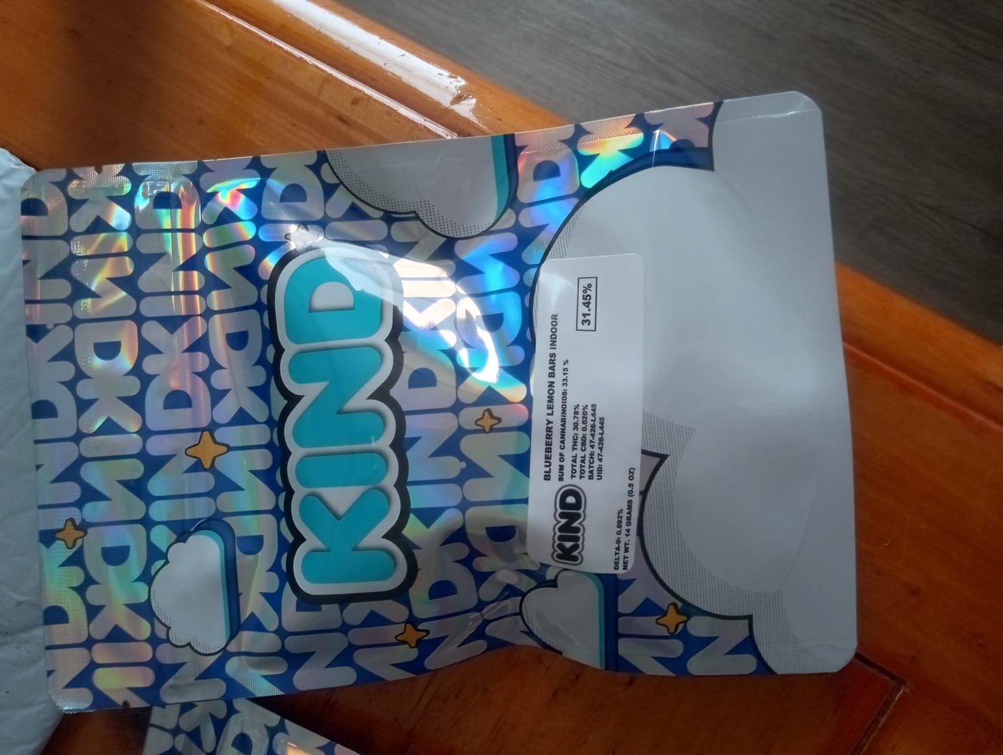 Customer photo review of Grape Gas - 28 Grams - Hybrid