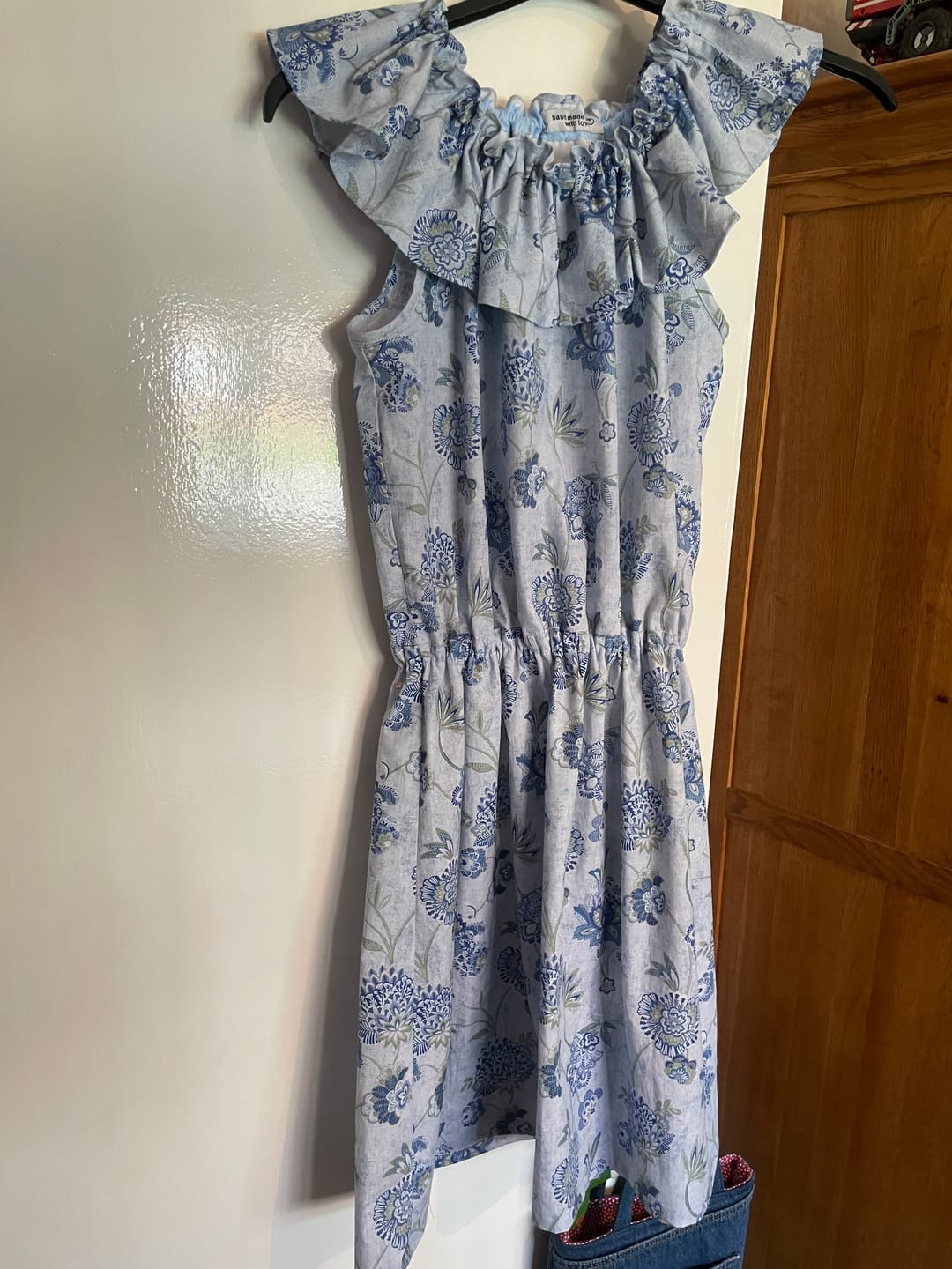 Customer photo review of Heritage Elegance Rose & Hubble Cotton Poplin Fabric