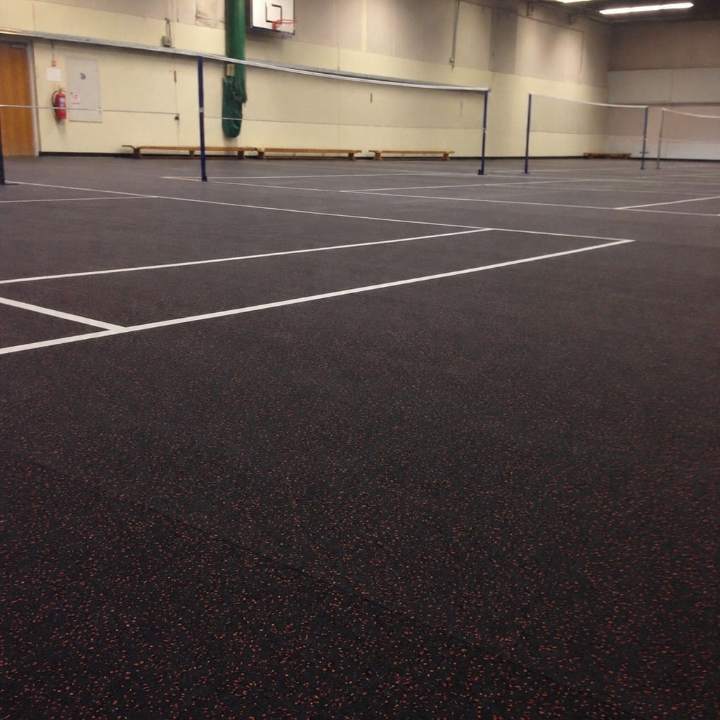 Customer photo review of Heavy-Duty Rubber Gym Flooring Rolls UK | Commercial Grade | Full 10m Roll