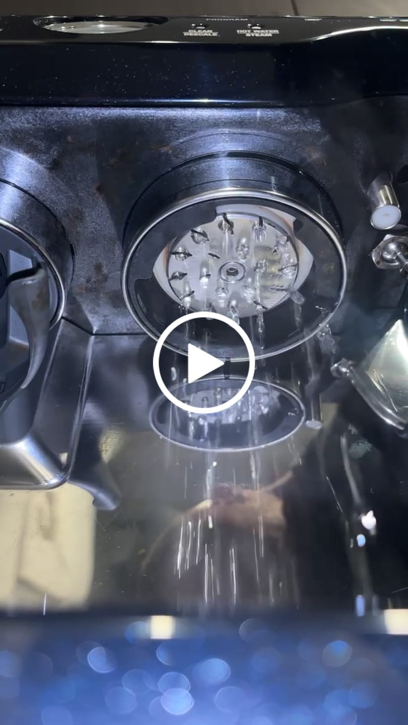 Customer video review of High Diffusion Espresso Shower Screen - LM, E61, HX, MV