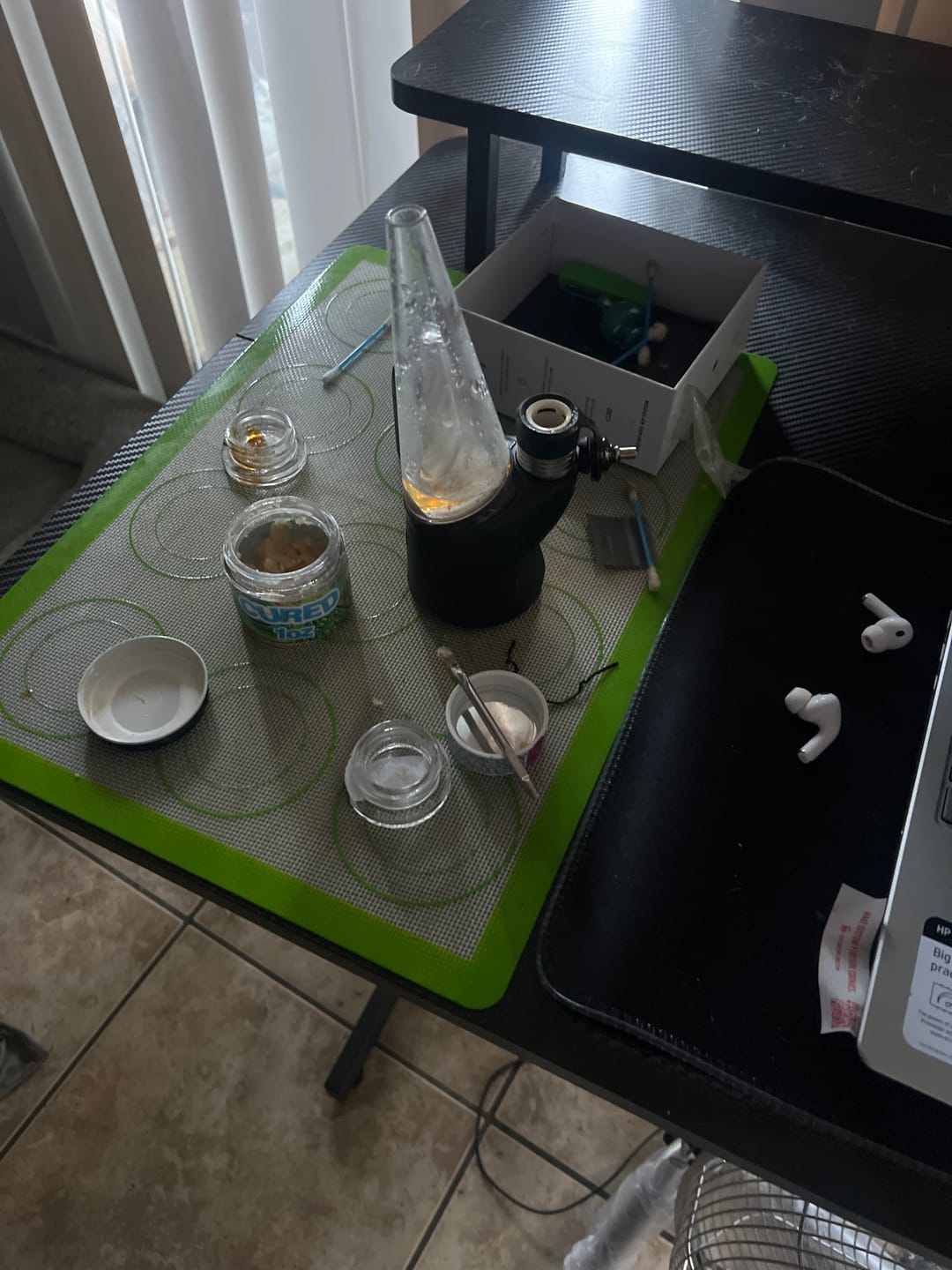Customer photo review of Puffco Peak Pro Smart E-Rig Vaporizer