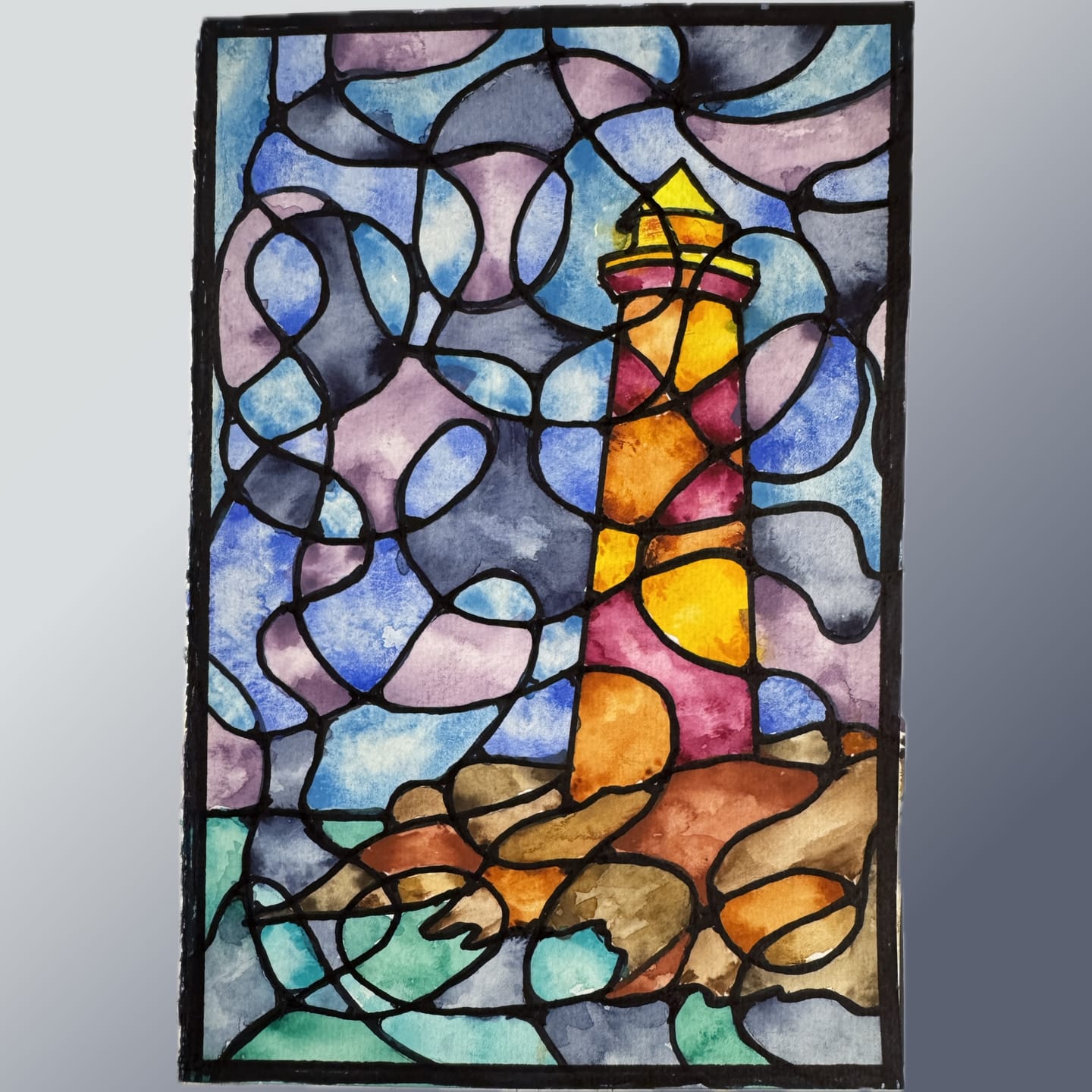 Customer photo review of TRUPTI'S PLEIN AIR WATERCOLOR PALETTE