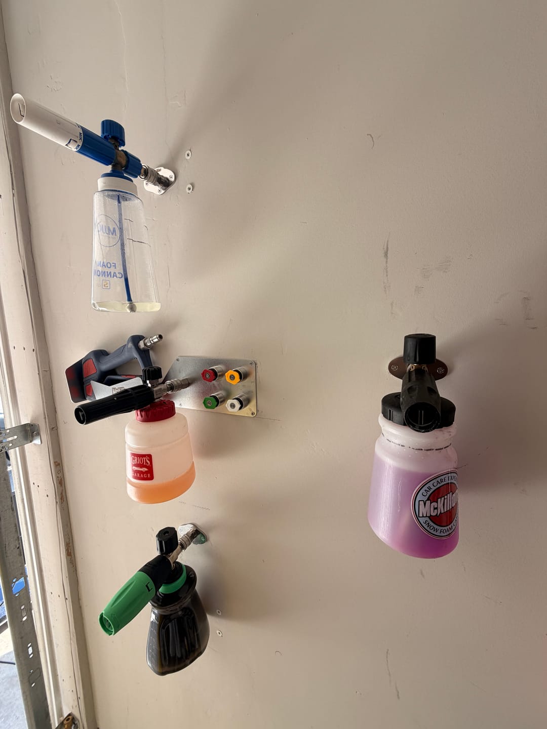 Customer photo review of Foam Cannon Mount
