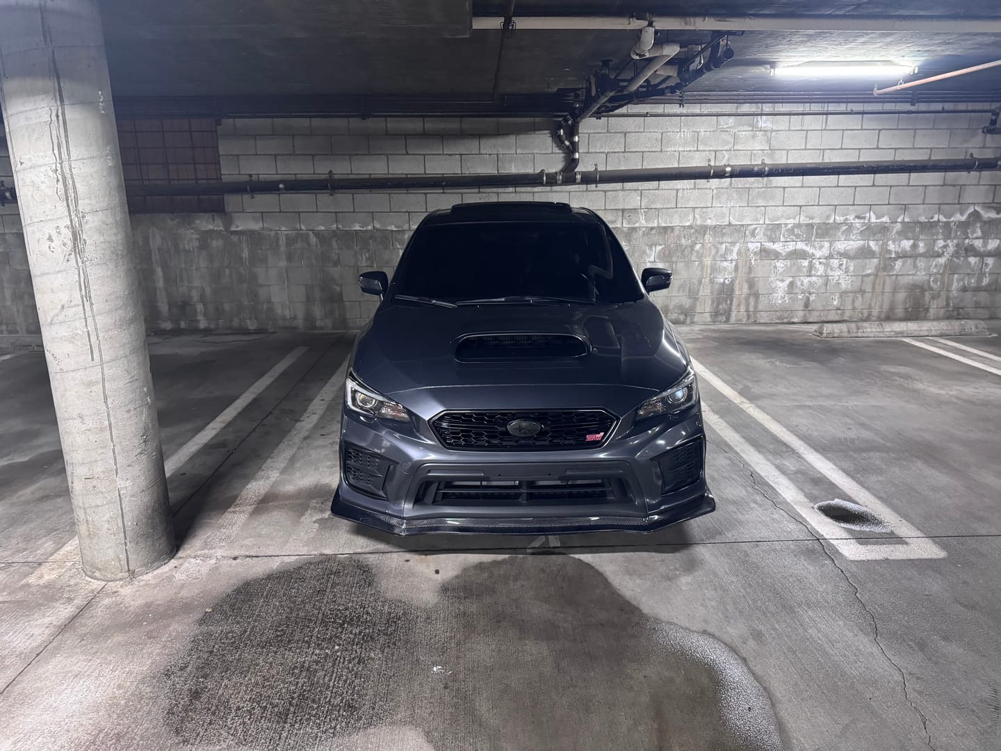 Customer photo review of 2018-21 Subaru WRX / STi CS Front Splitter Lip Ground Effect