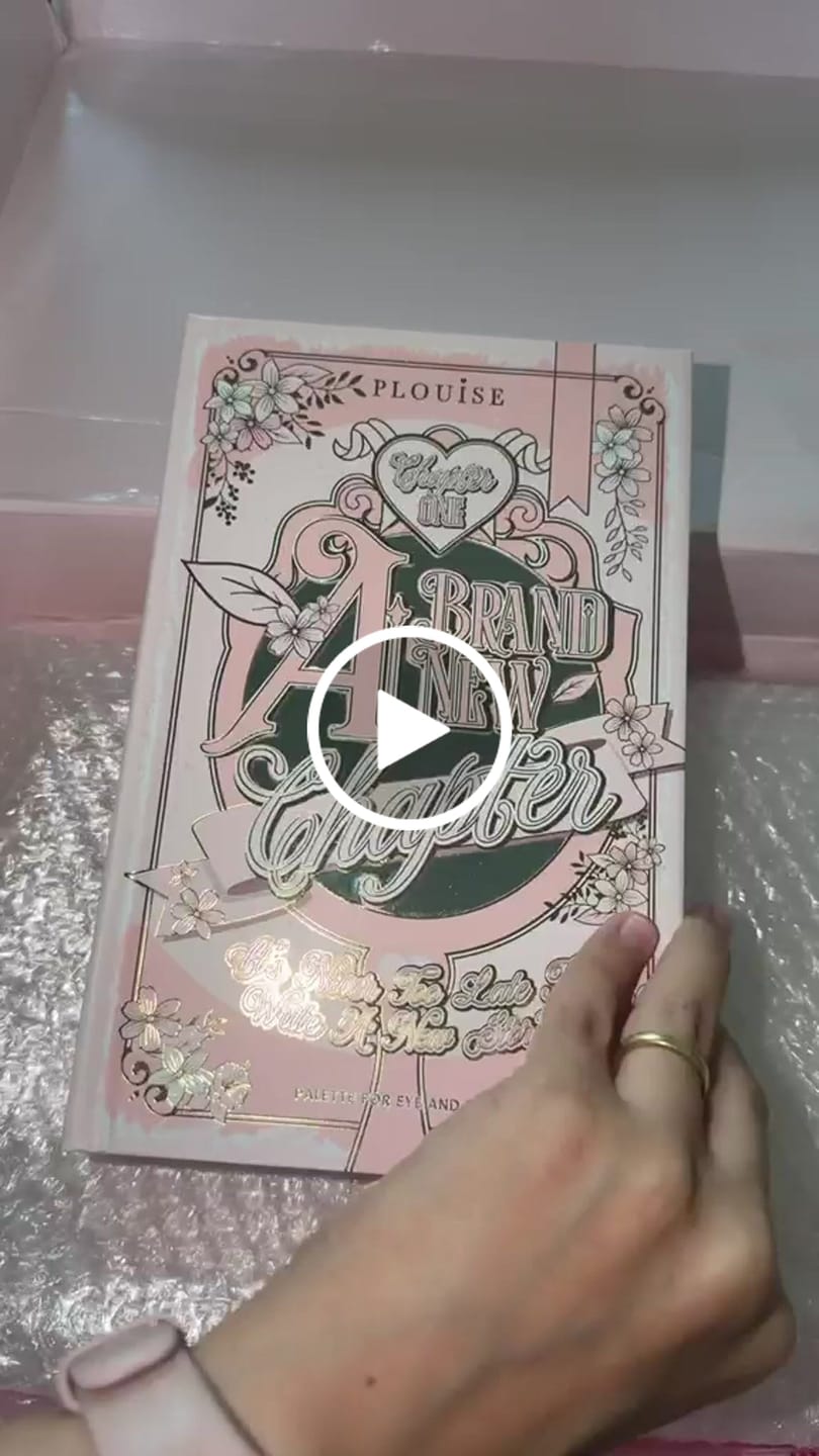Customer video review of A Brand New Chapter Palette - Chapter One