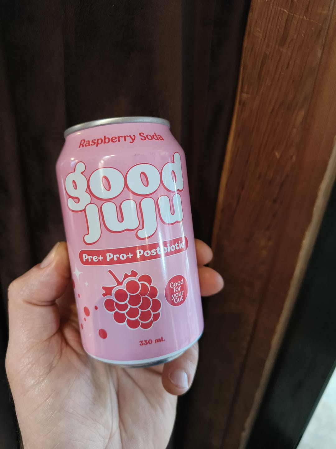 Customer photo review of Raspberry Soda