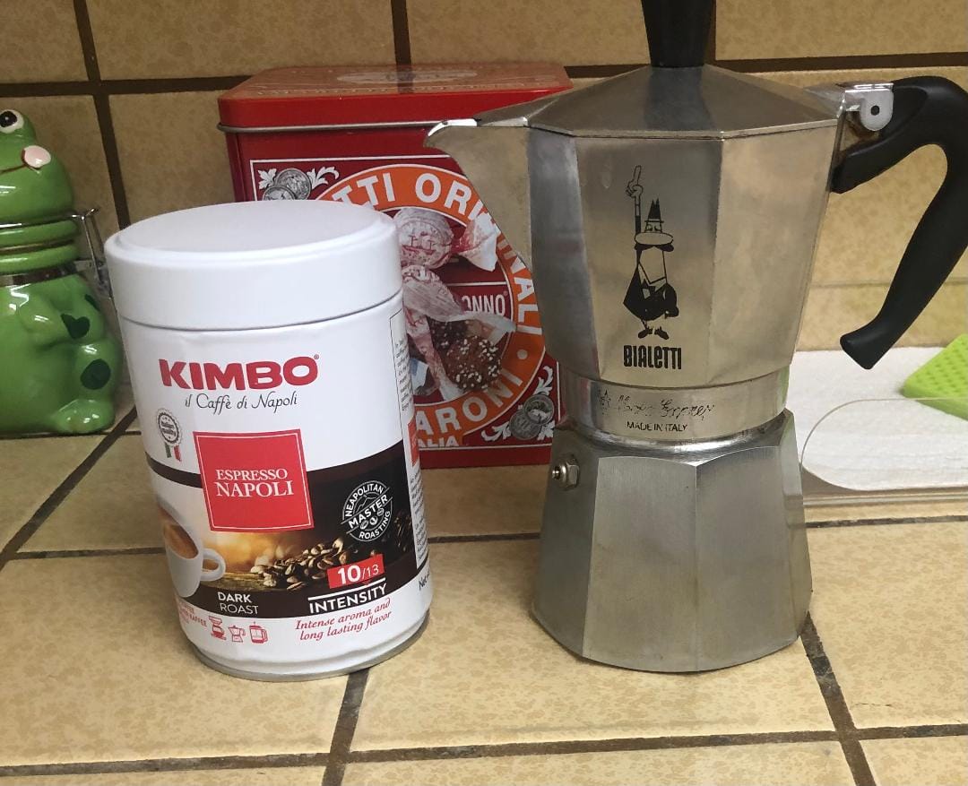 Customer photo review of Espresso Napoli - Ground Coffee 8.8oz Can