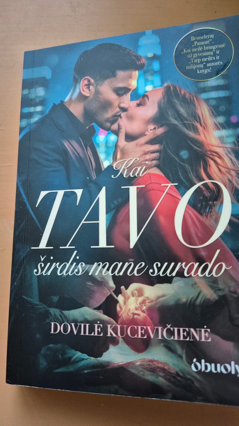 Customer photo review of Kai tavo širdis mane surado: meilės romanas apie antrą šansą ir nenuspėjamą likimą + autografas!