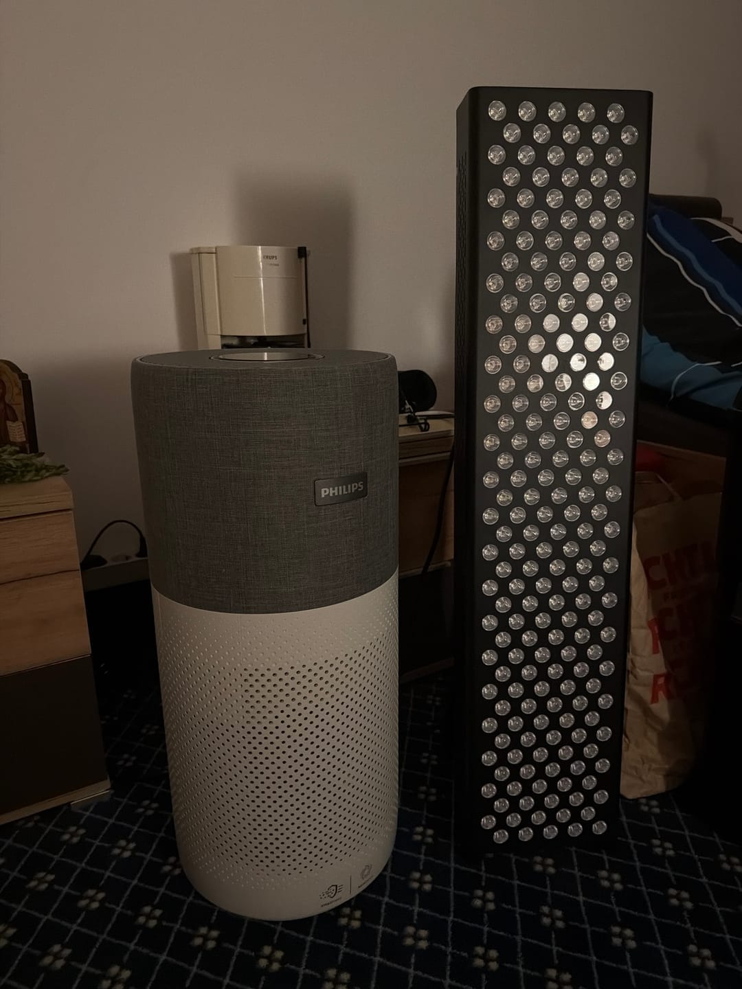 Customer photo review of Koanna® Luma1000™ – Powerful, Mid-Size Red Light Therapy Panel