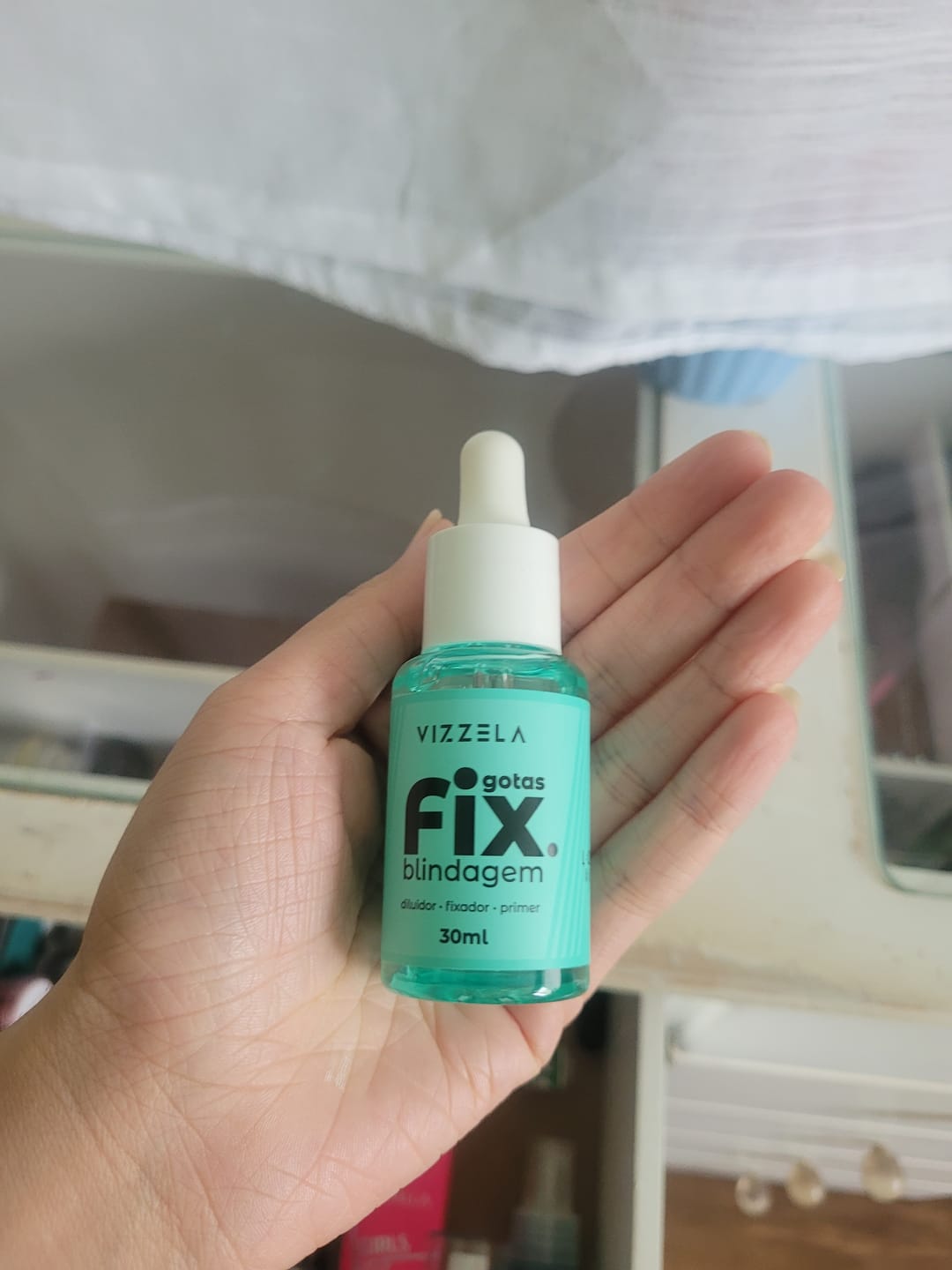 Customer photo review of Gotas Fix Blindagem - Vizzela