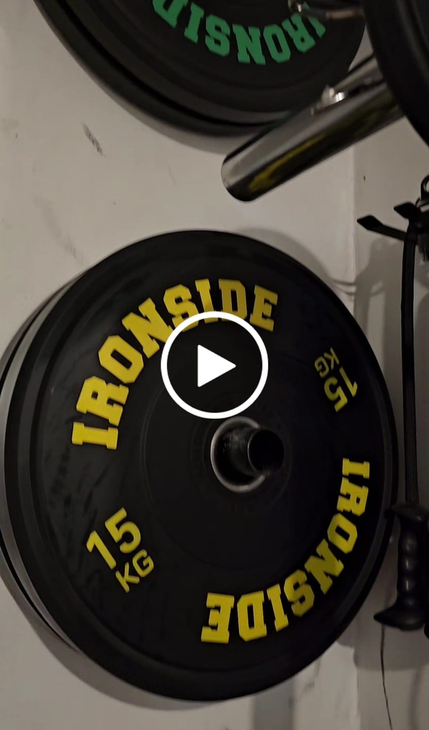 Customer video review of Disco Olímpico Pro Bumper (5 a 25 KG) IRONSIDE