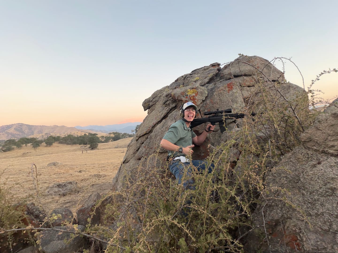 Customer photo review of Fastest Gun SnapBack