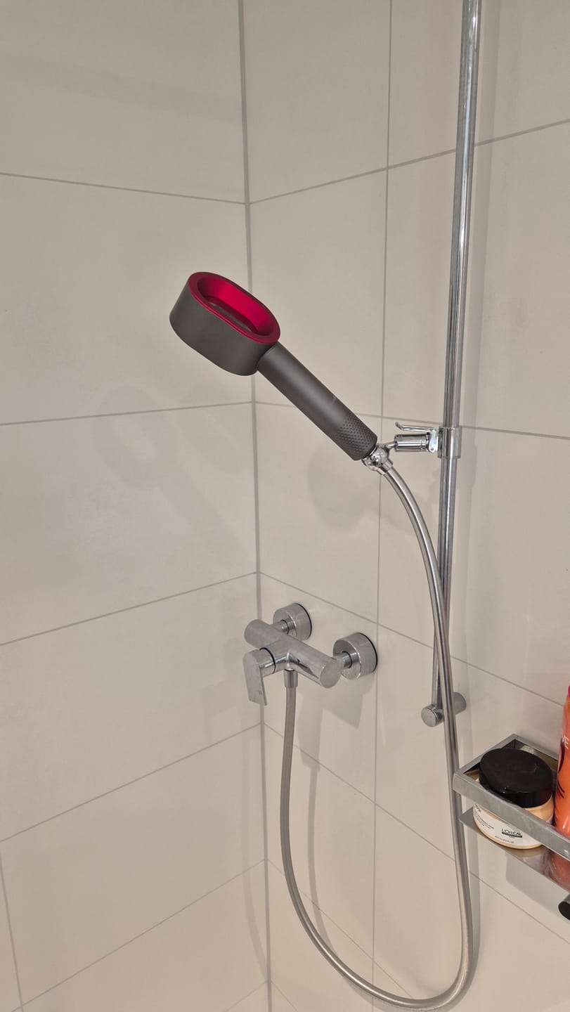 Customer photo review of PureStream Aquabliss - Duschkopf mit Filter mit universellem Filtersystem
