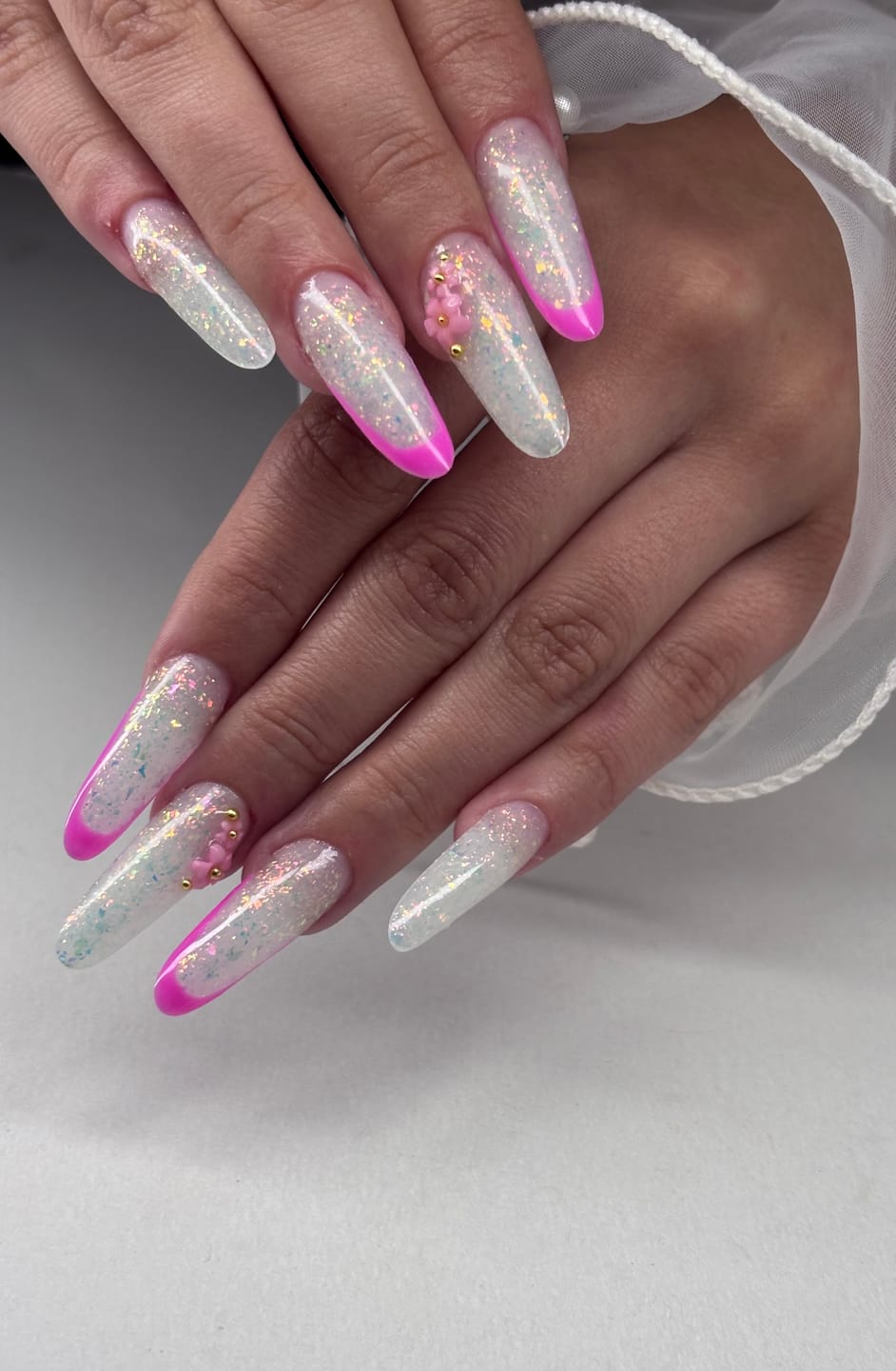 Customer photo review of Cosmic Light 03 Builder Gel