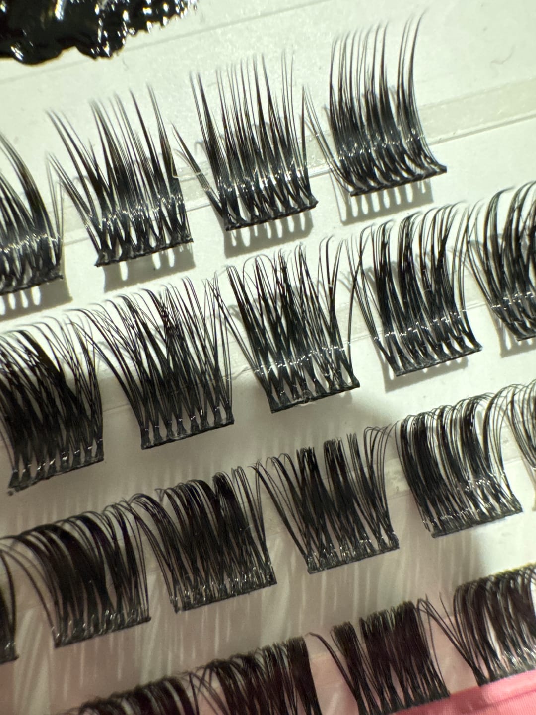 Customer photo review of The Mega Kit|145 Lash Clusters|Up To 14 Full Sets