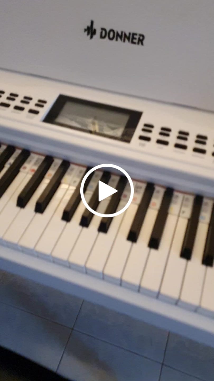 Customer video review of Donner DDP-95 Pianoforte digitale