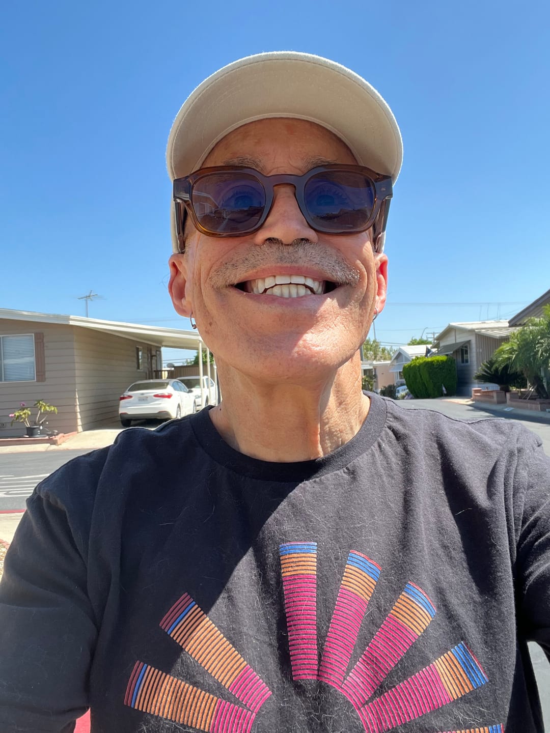 Customer photo review of the pride - printed shirt | LGBTQ+ Laws Visualized