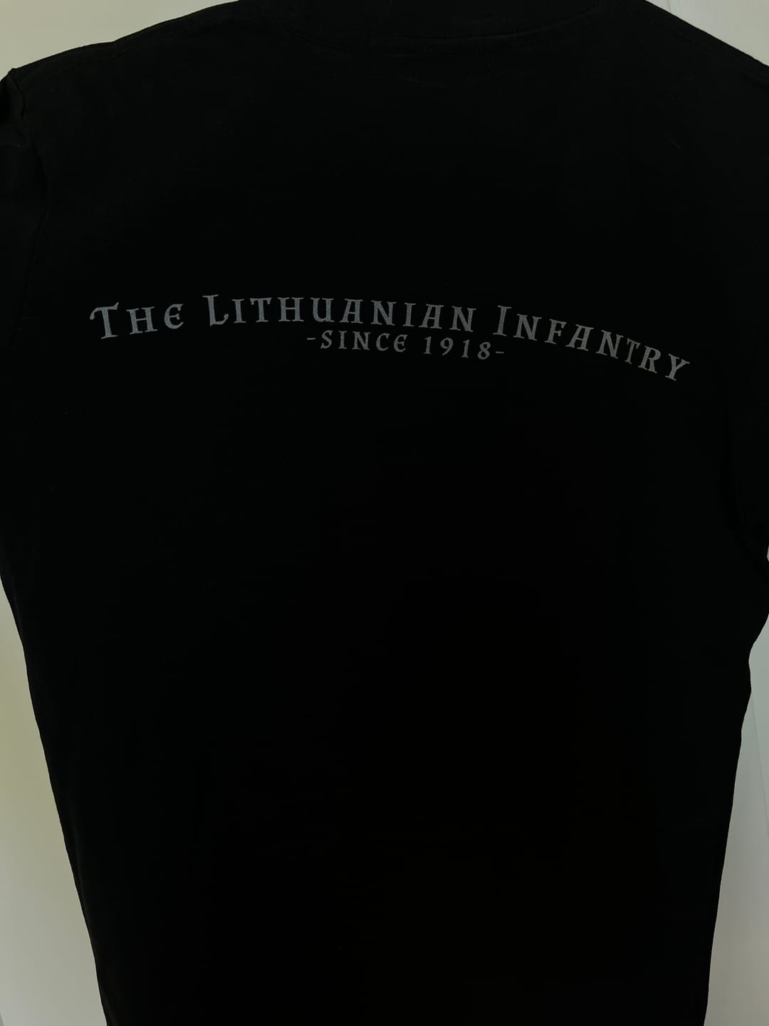 Customer photo review of Lithuanian Infantry T-Shirt