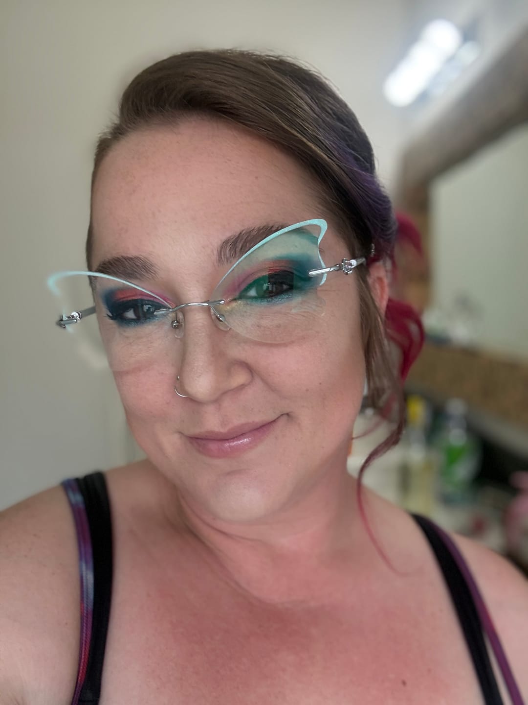 Customer photo review of Alissa Eyeglasses