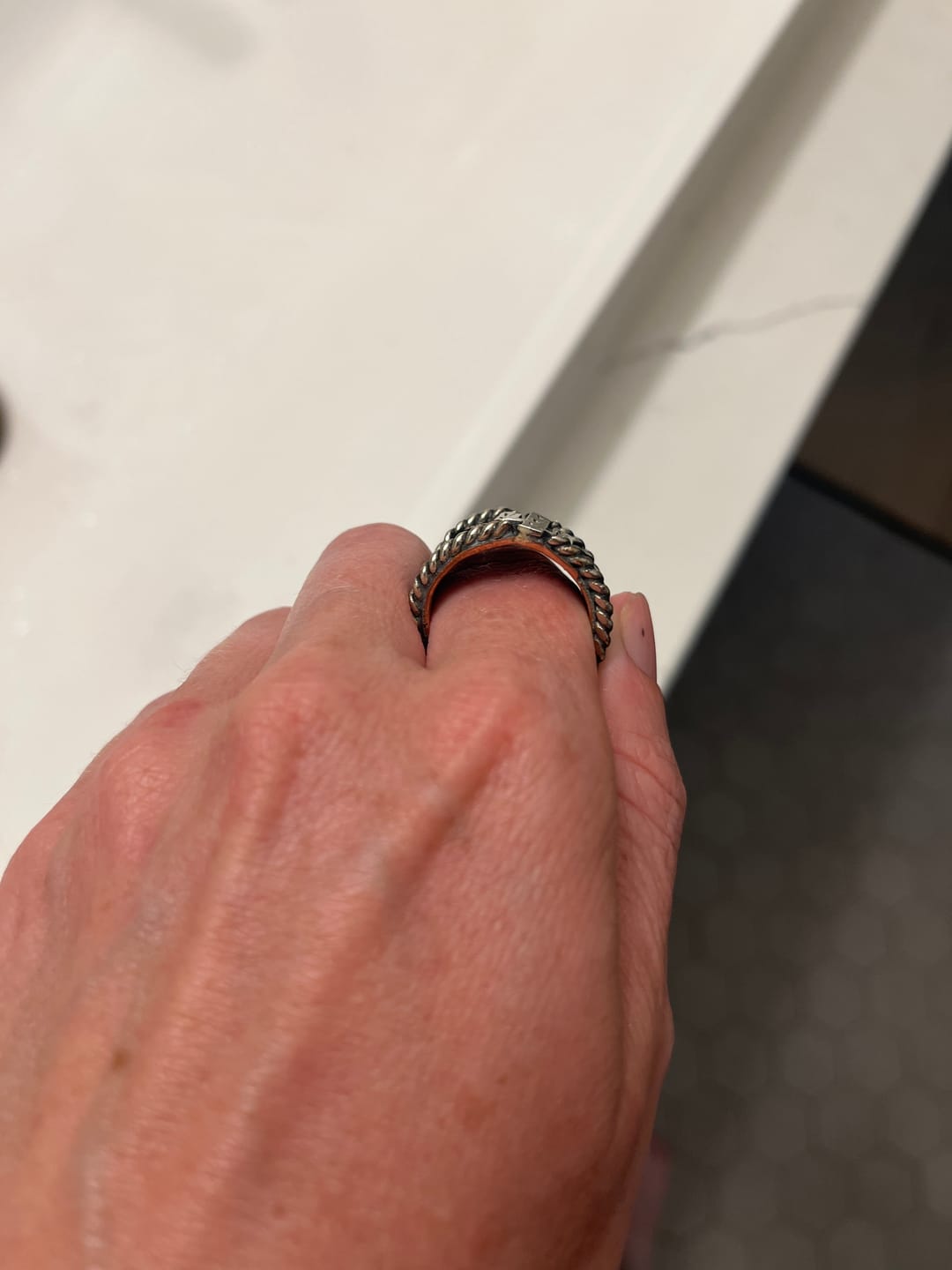 Customer photo review of Arizona Sunset Ring