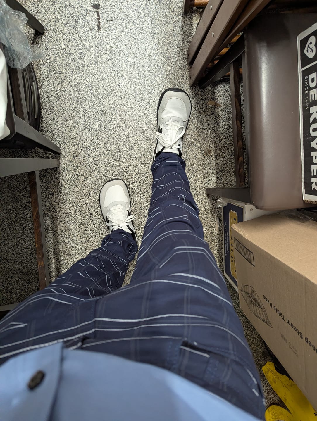 Customer photo review of Crest - Wide Toe Sneakers