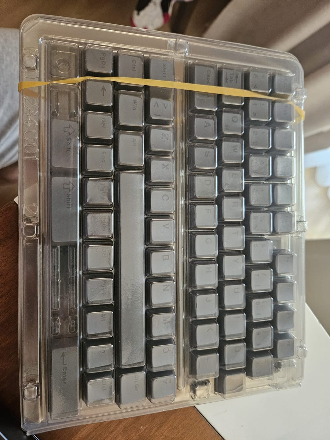 Customer photo review of Wraith Çift Enjeksiyonlu PBT Türkçe Tuş Takımı