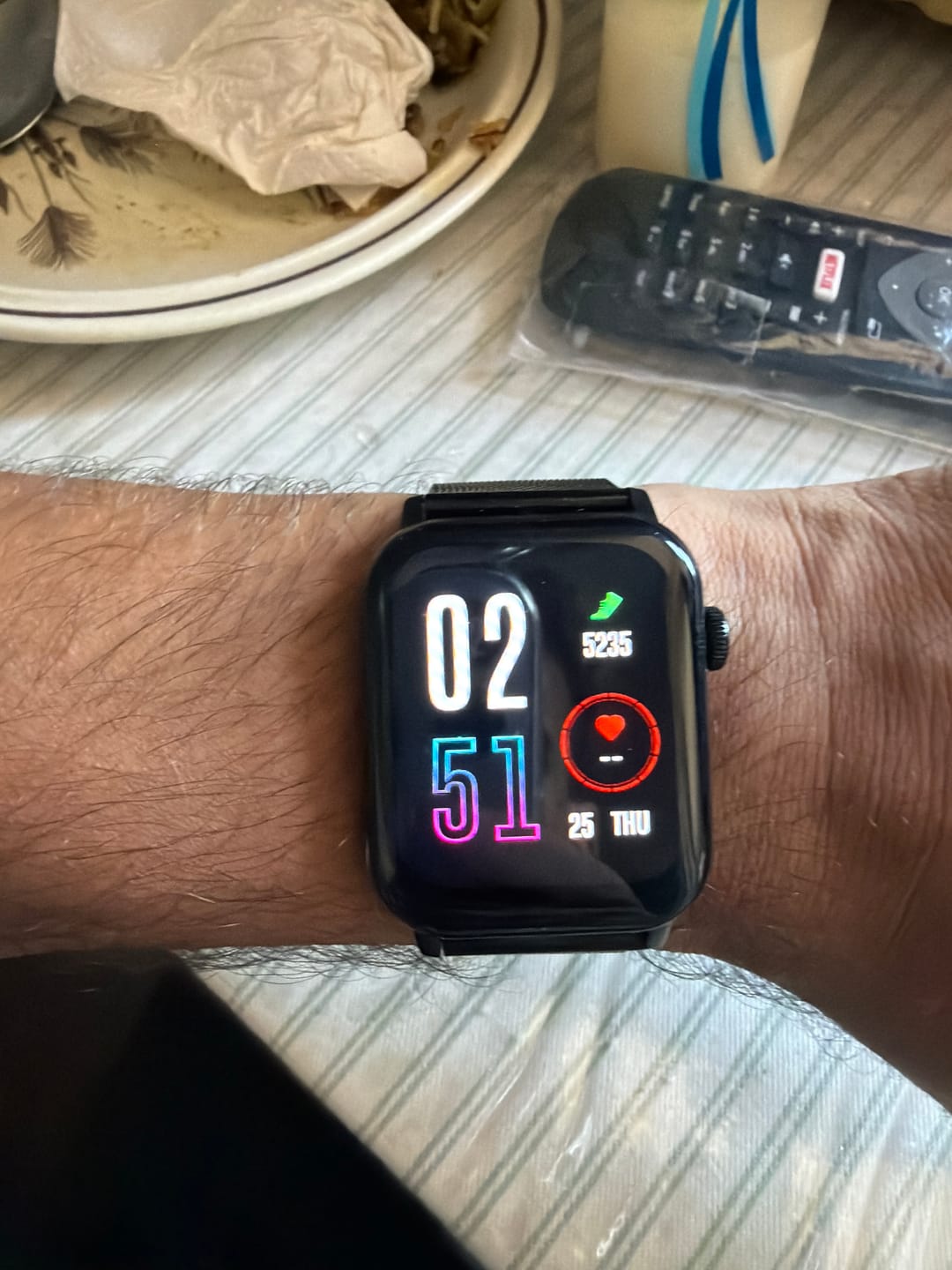 Customer photo review of Siltcon Smartwatch Heren & Dames Pro - Zwart