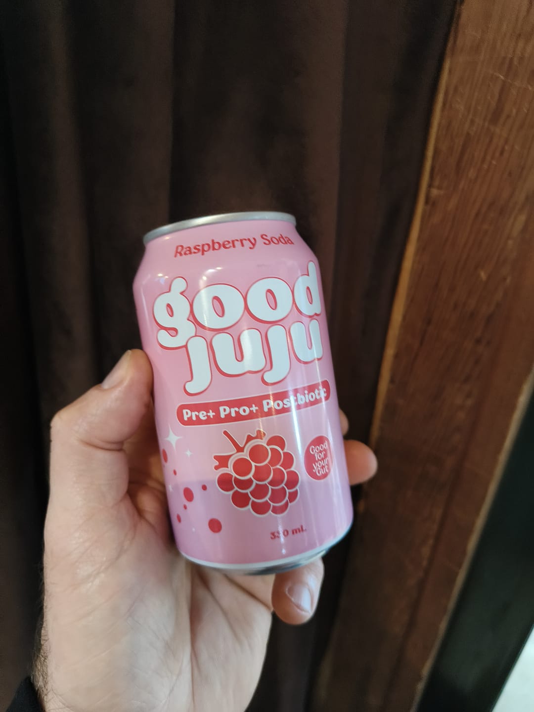 Customer photo review of Raspberry Soda
