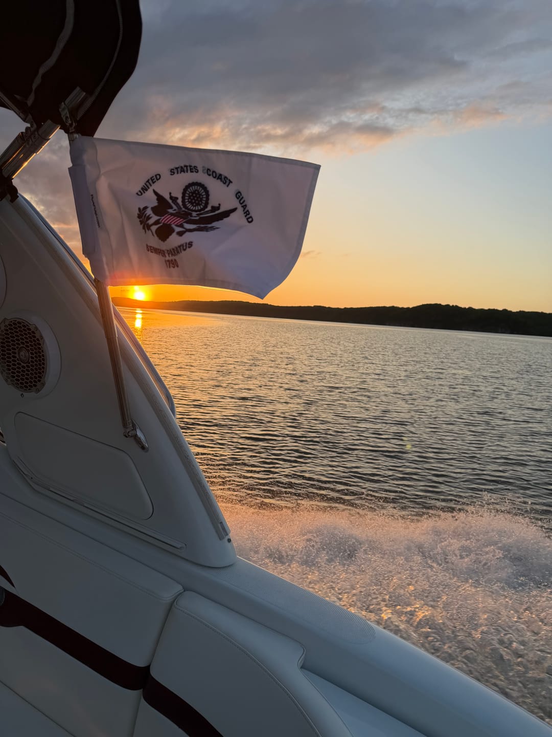 Customer photo of the United States Coast Guard Flag