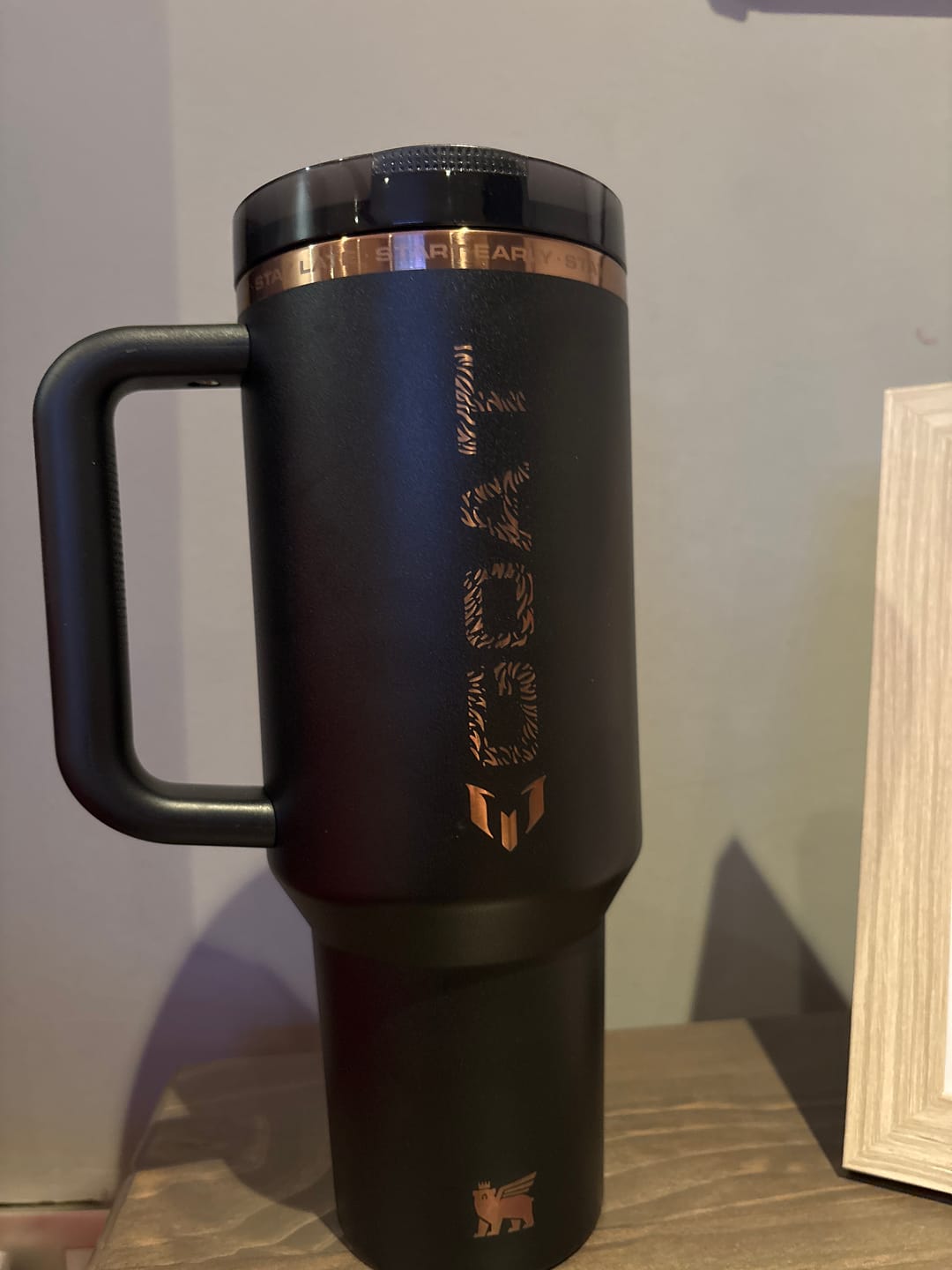 Customer photo review of Quencher Protour Black | 1.18 lt MESSI X STANLEY 1913