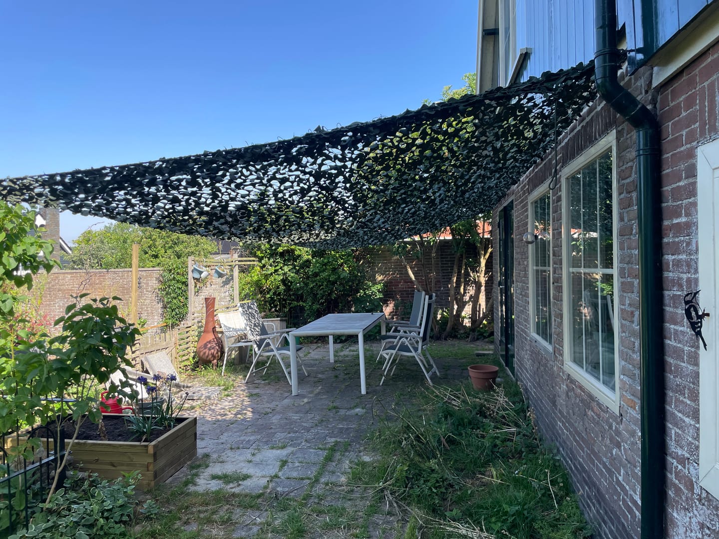 Customer photo review of Groen camouflagenet