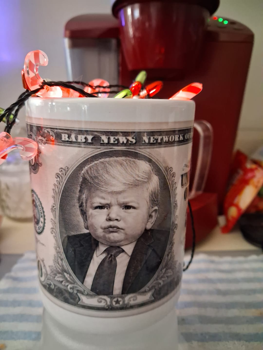 Customer photo review of "250th Anniversary Bill" Mug