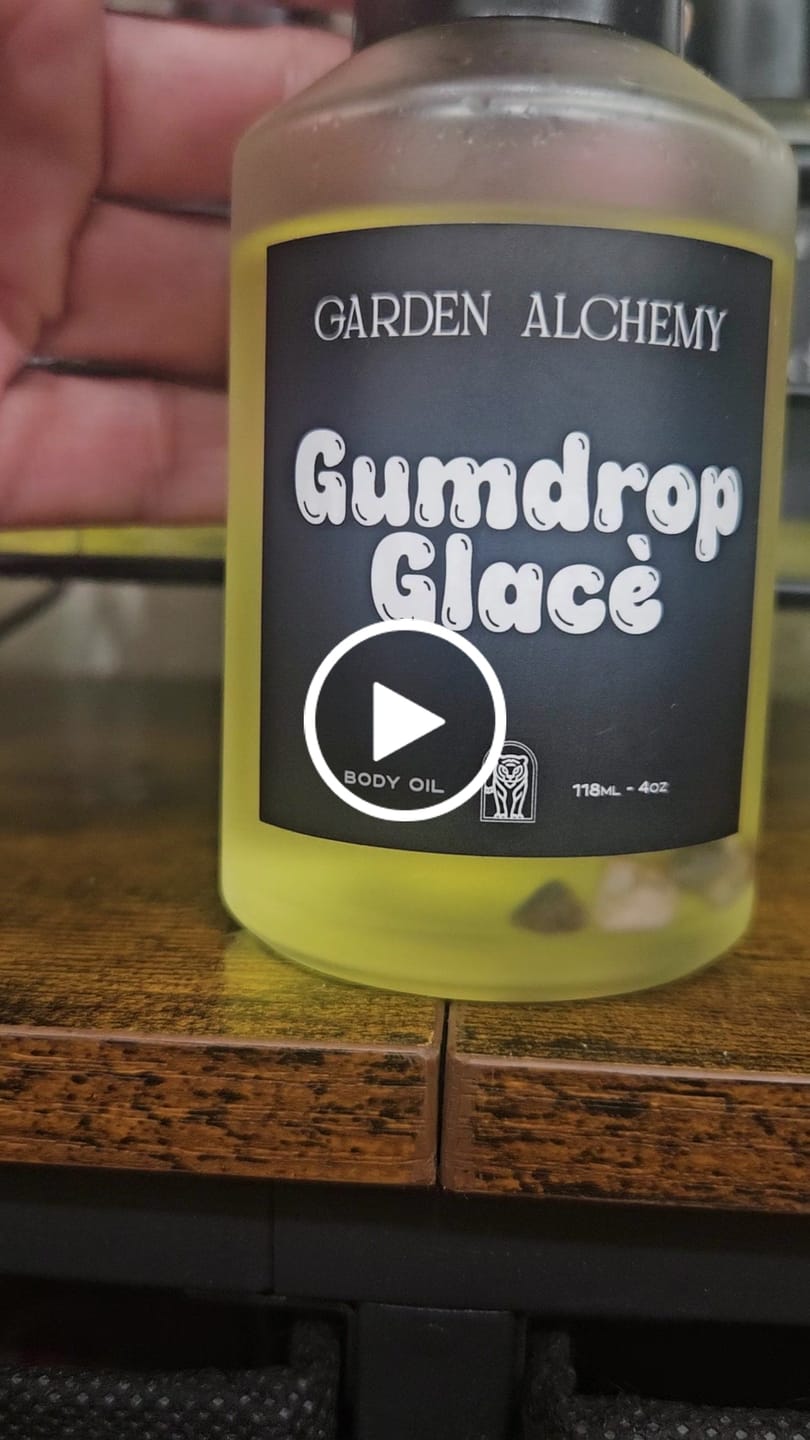 Customer video review of GUMDROP GLACÈ BODY OIL