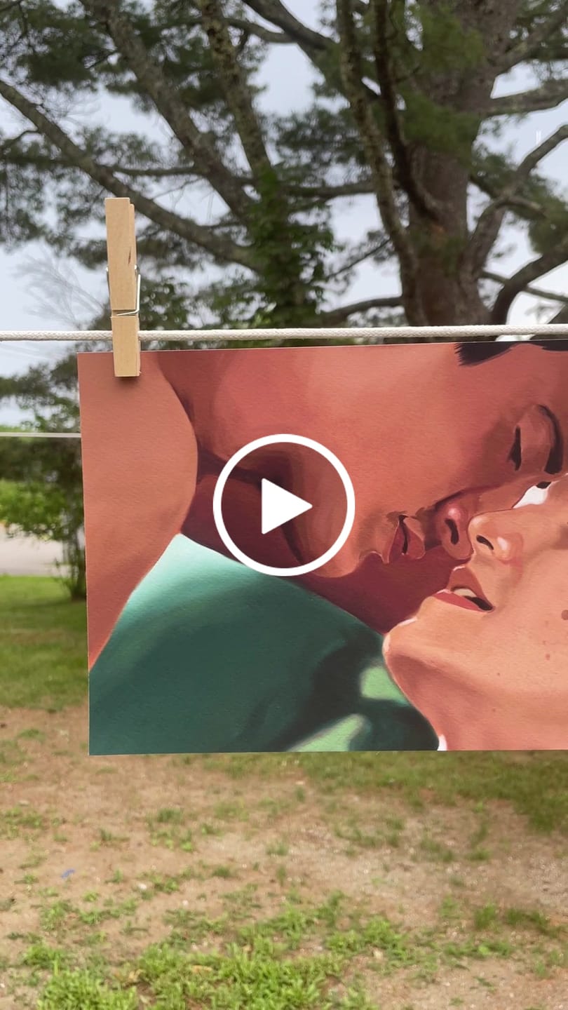 Customer video review of 6x9 Giclee Fine Art Prints