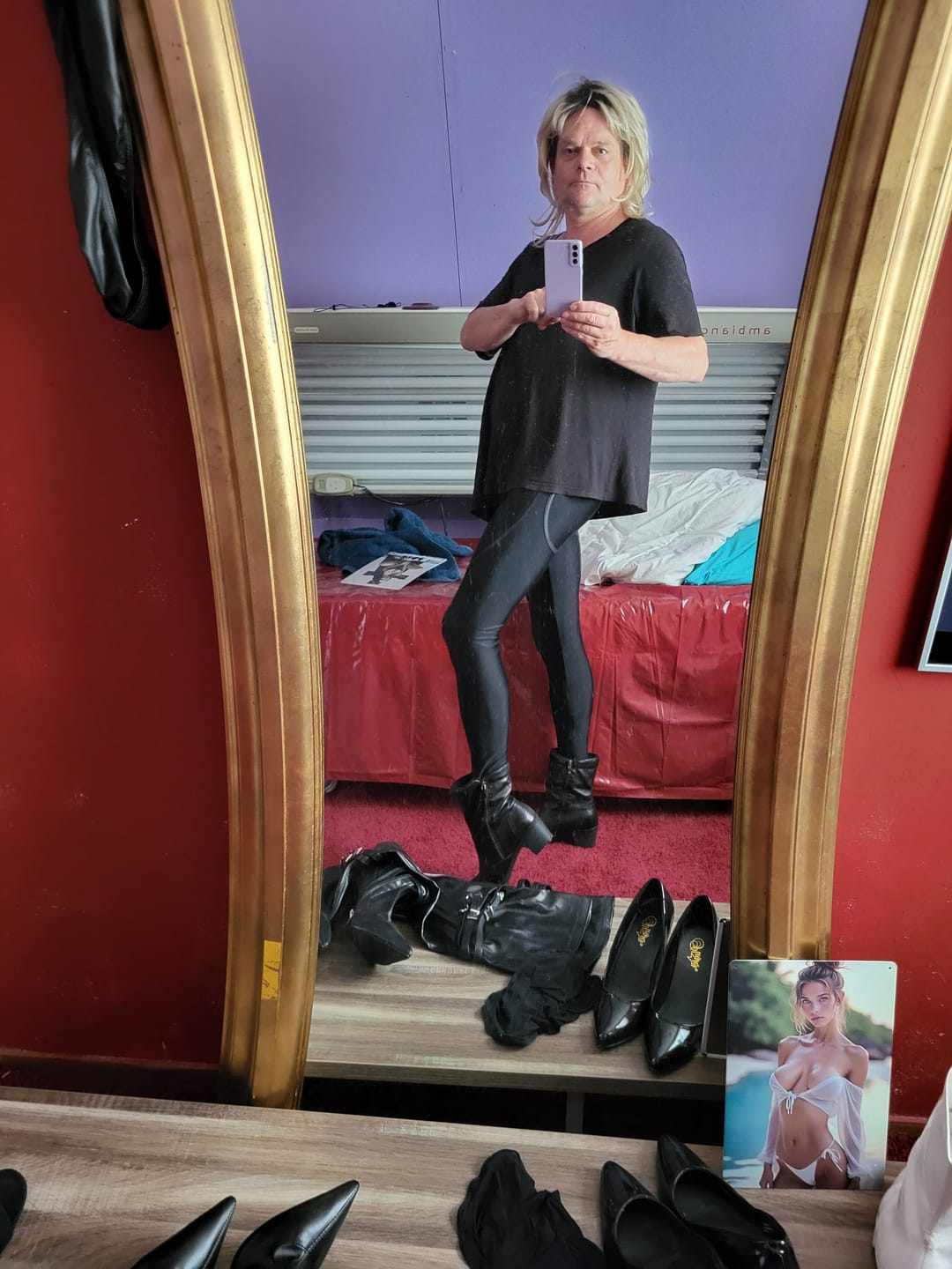 Customer photo review of Leggings Extra Sex LYC Black